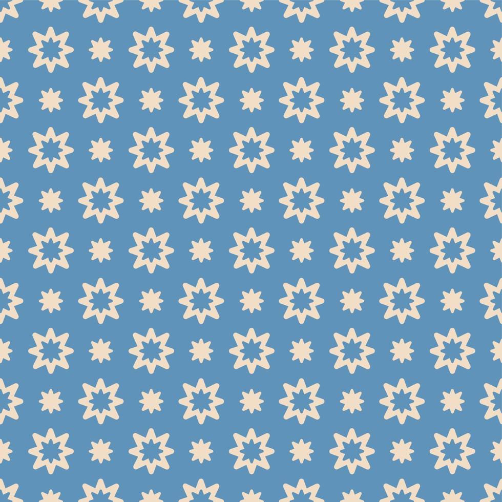 Vector seamless geometric pattern. Winter background.