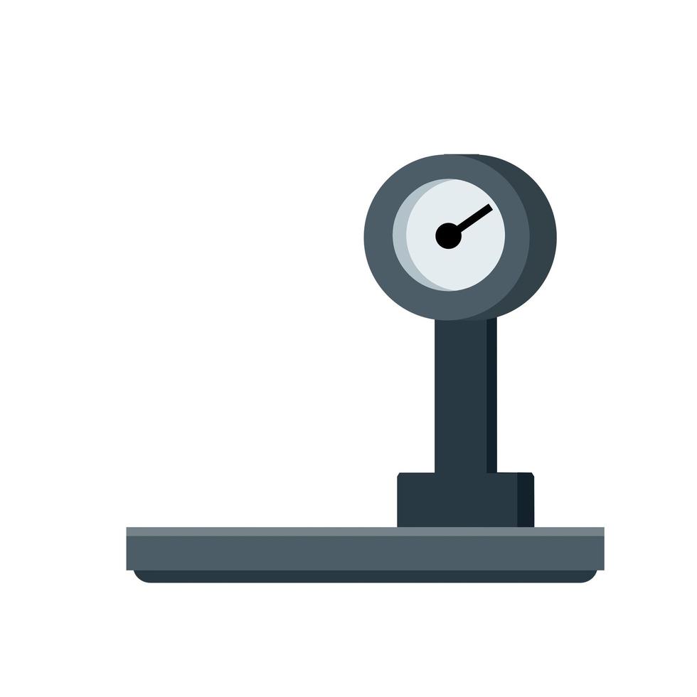 Scales. Industrial tool for weighing and trading. vector