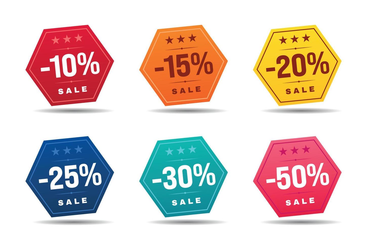 Sale Badges Set vector