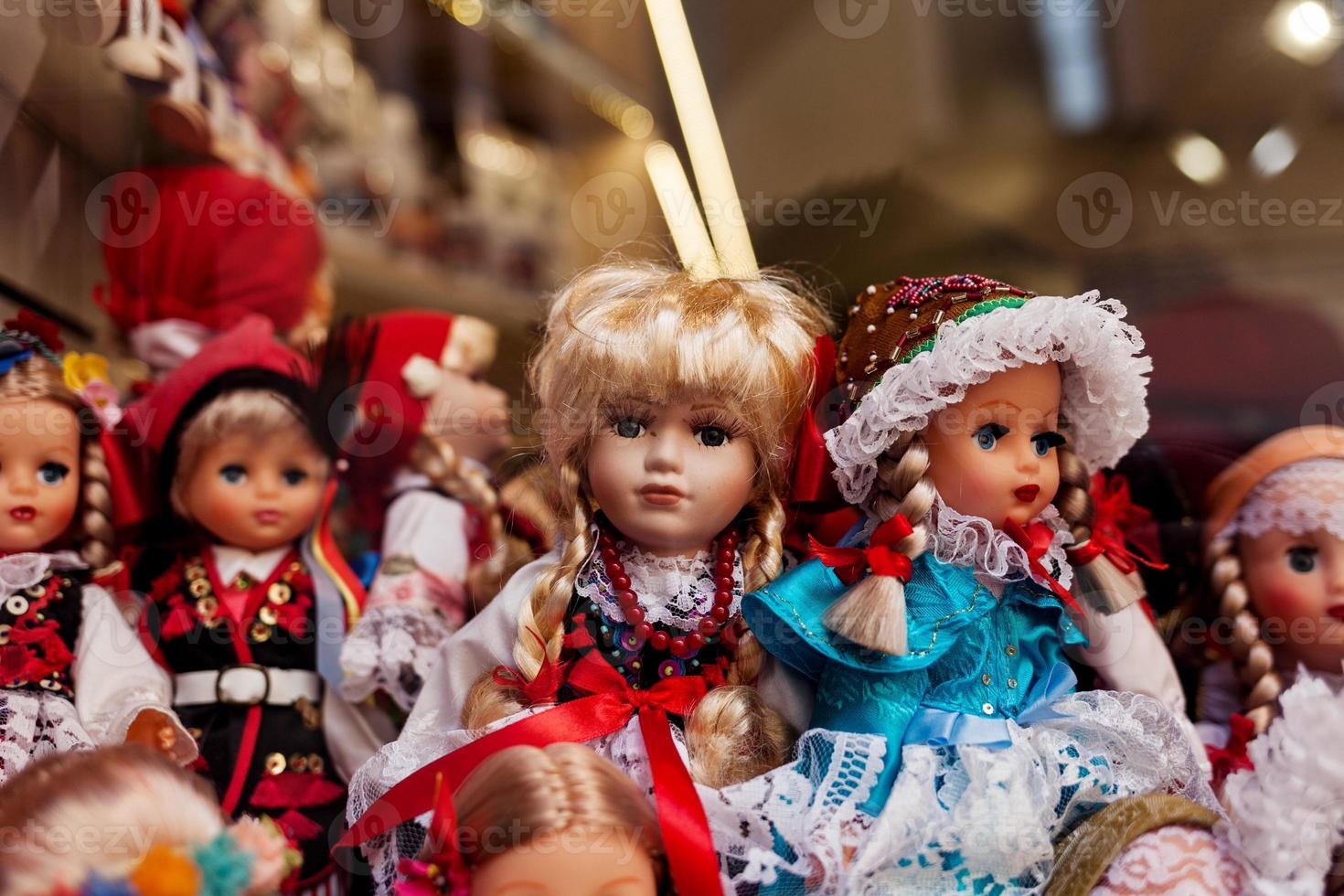 lots of beautiful dolls photo