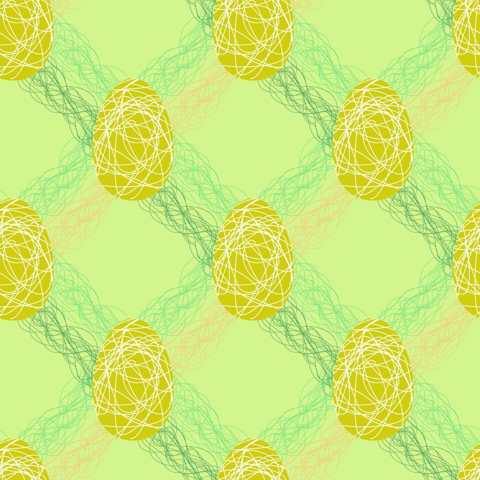 geometric seamless pattern with eggs.vector illustration vector