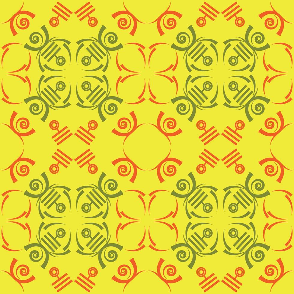 Magic runes pattern Mystical geometry sign vector