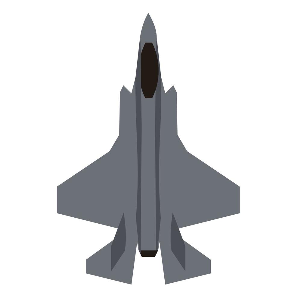 modern jet fighter vector design