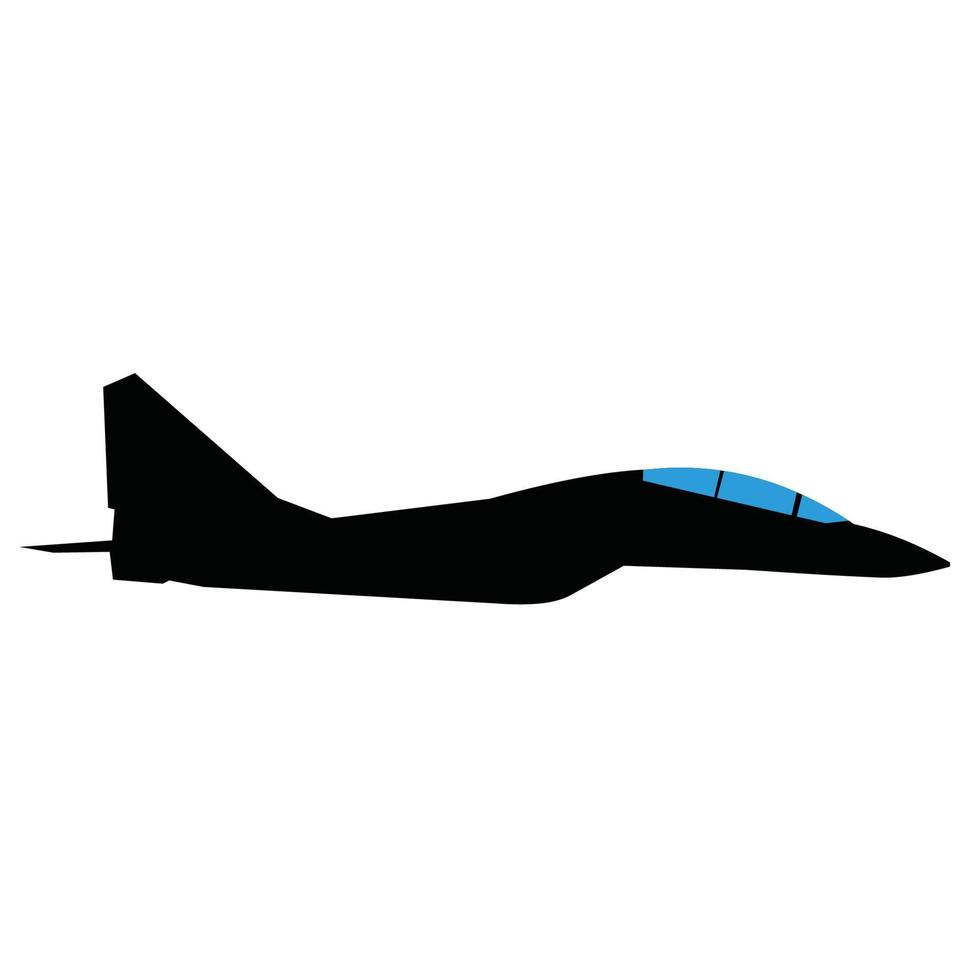 modern jet fighter vector design