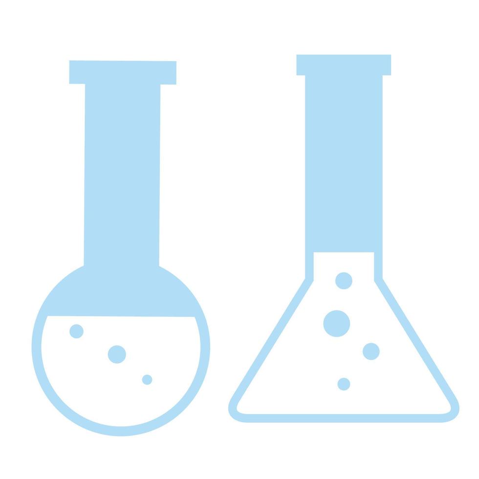 glass lab icon vector design