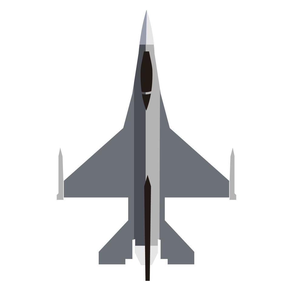 modern jet fighter vector design