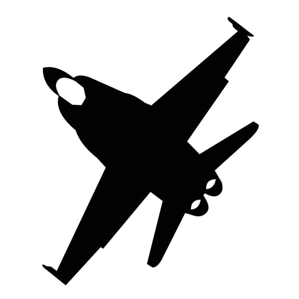 modern jet fighter vector design