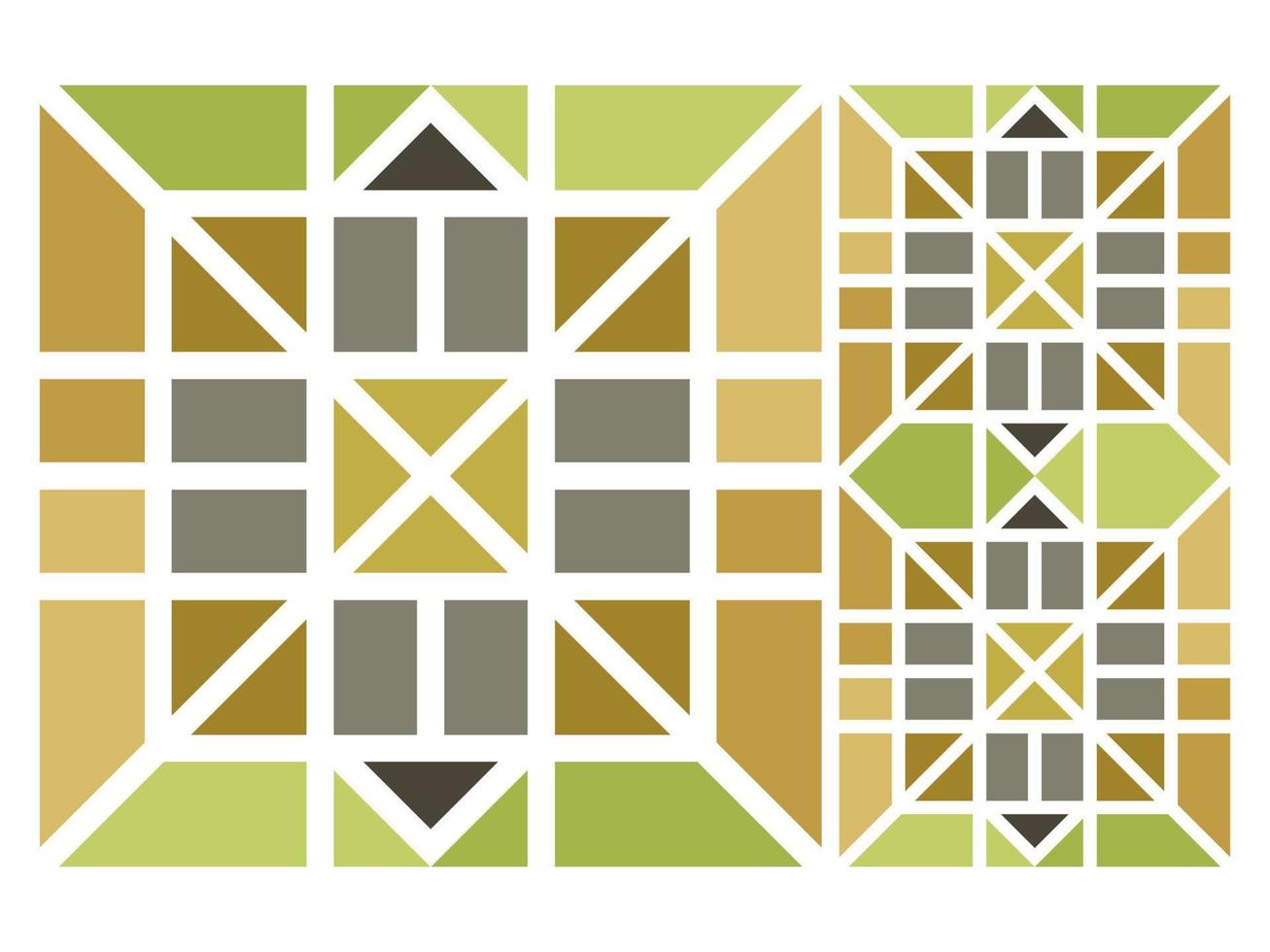 Abstract Geometric Shape Decoration Seamless Pattern Design Vector Free