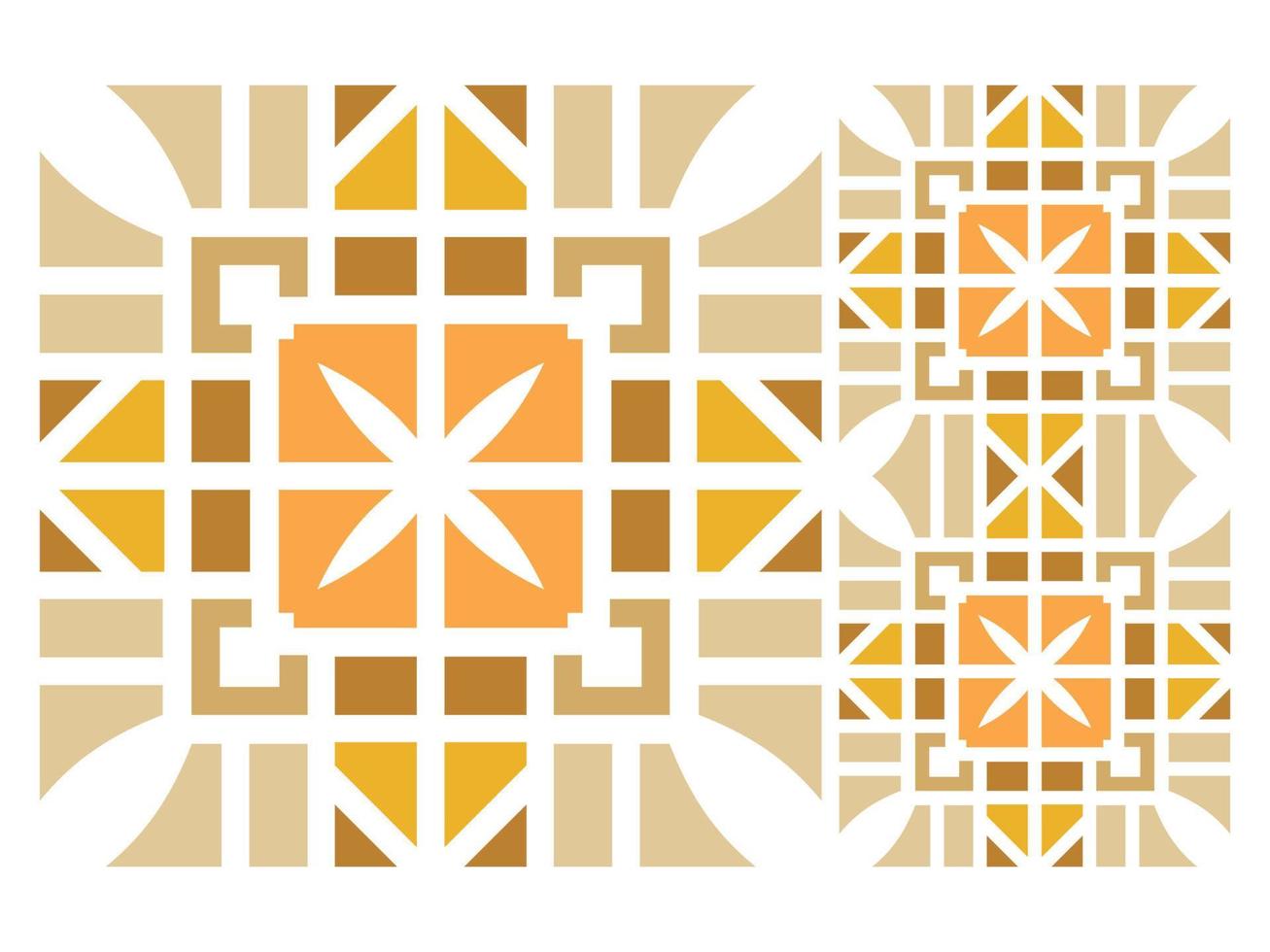 Modern Seamless Pattern Tile Design Colorful Vector Free