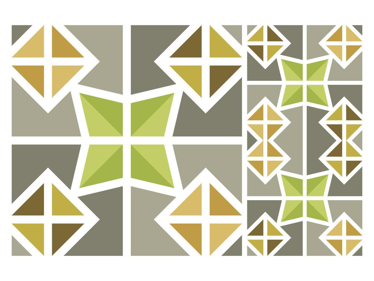 Abstract Geometric Shape Decoration Seamless Pattern Design Vector Free