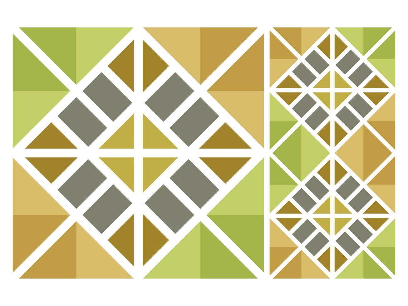 Abstract Geometric Shape Decoration Seamless Pattern Design Vector Free