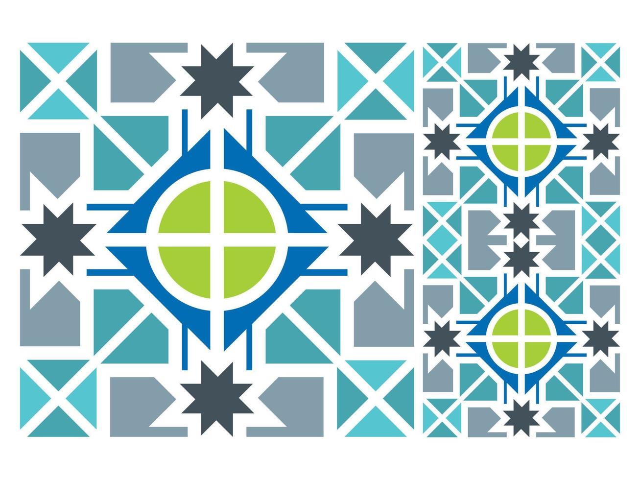 Modern Colorful Seamless Pattern Background Free Vector