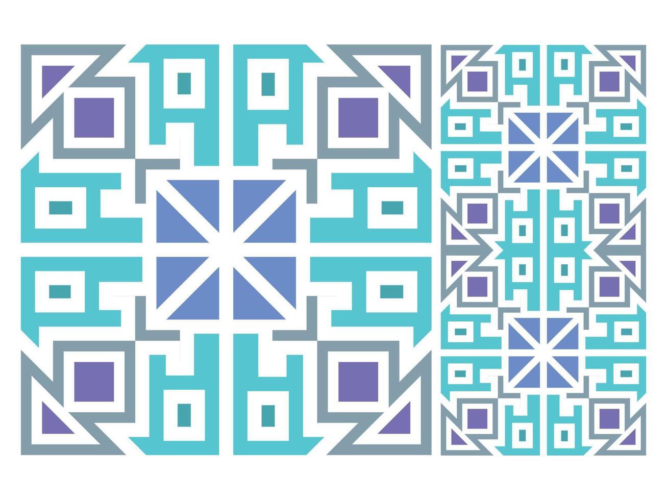 Modern Colorful Seamless Pattern Background Free Vector