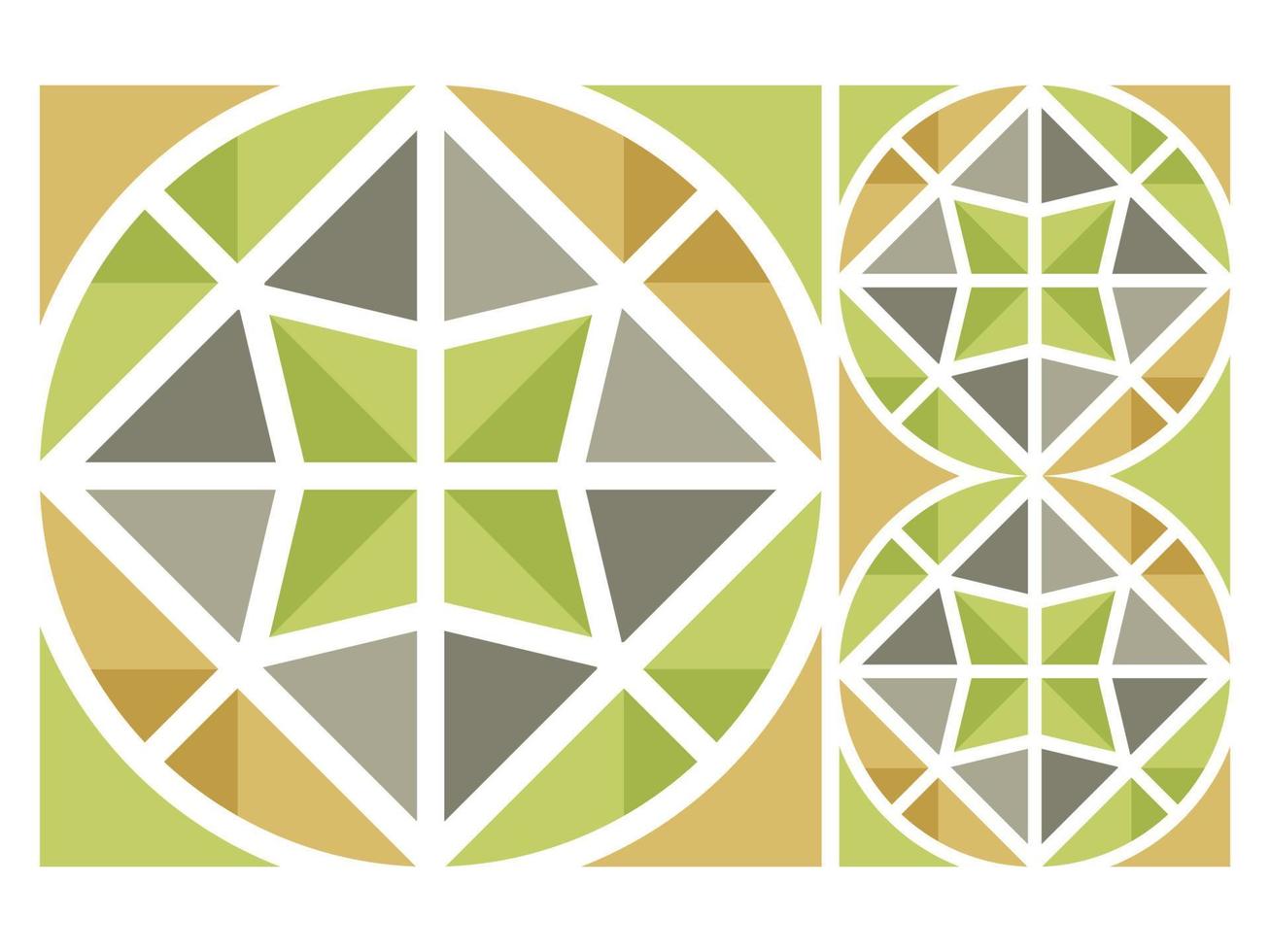 Abstract Geometric Shape Decoration Seamless Pattern Design Vector Free