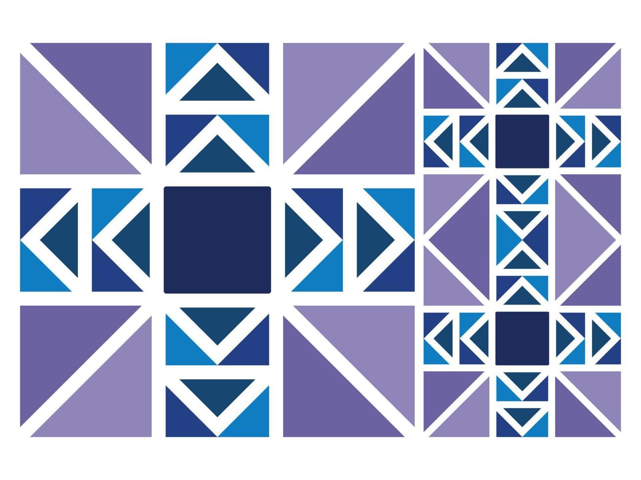 Pattern Seamless Colorful Geometric Design Tile Free vector