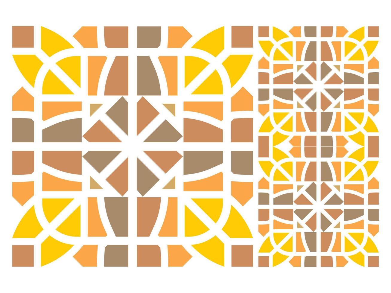 Seamless Pattern Design Tile Mosaic Vector Free