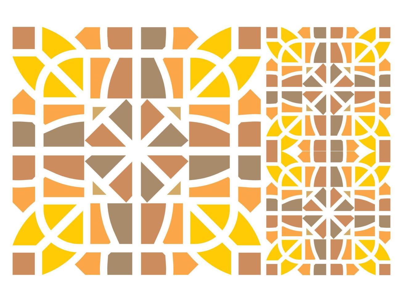 Seamless Pattern Design Tile Mosaic Vector Free