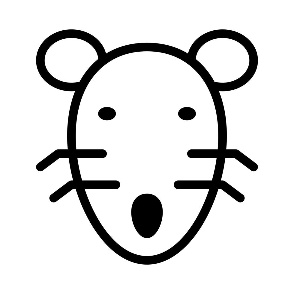 Mouse Glyph Icon vector