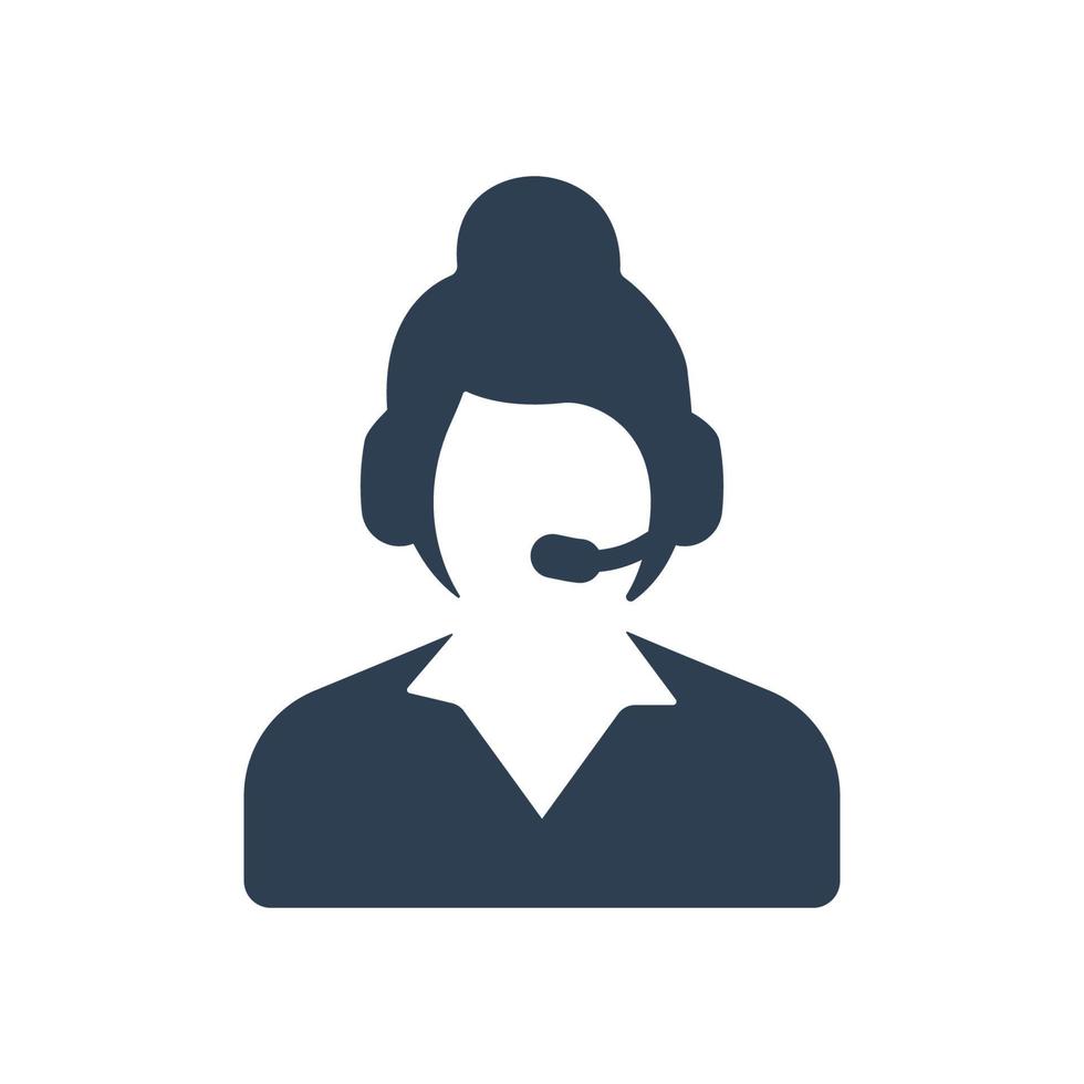 Customer Service Icon, Customer care, call center icon vector