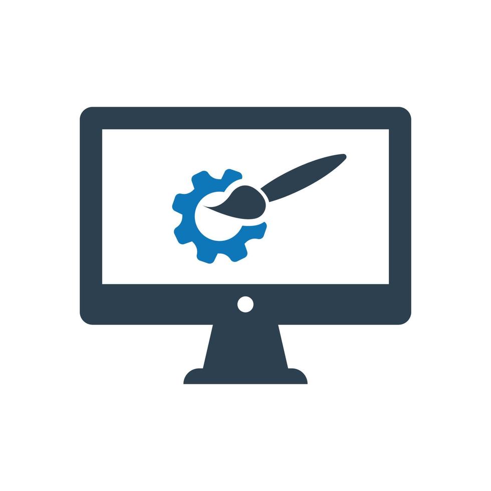 Web design and Development Icon vector