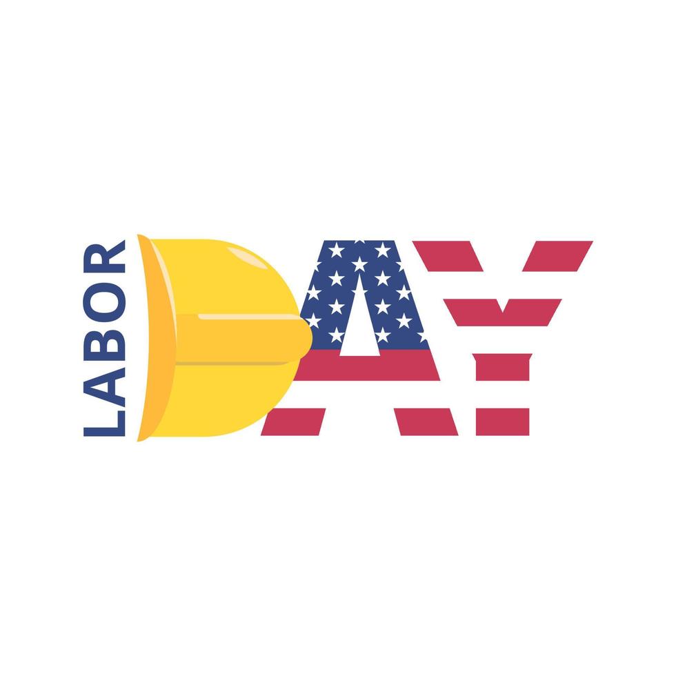 Labor Day Text vector