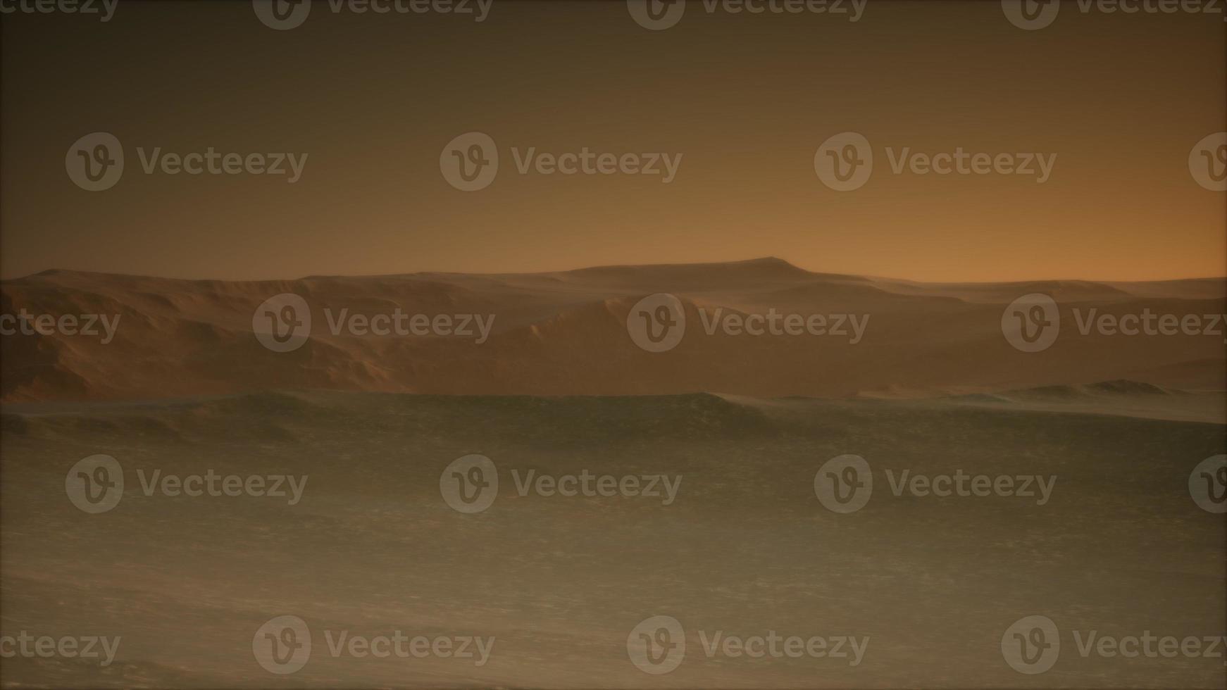 tormenta del desierto en el desierto de arena foto