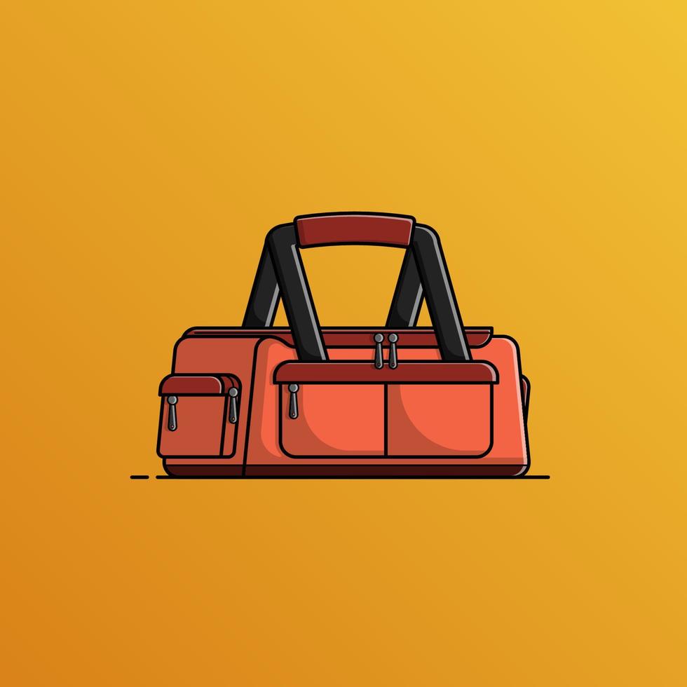 Travel bag, Vector illustration eps.10
