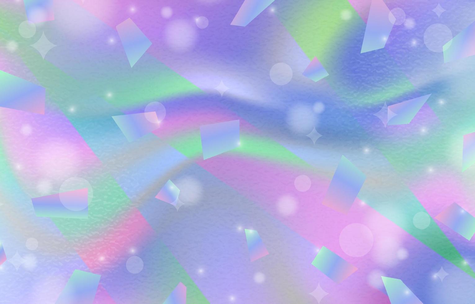 Colorful Holographic Background vector