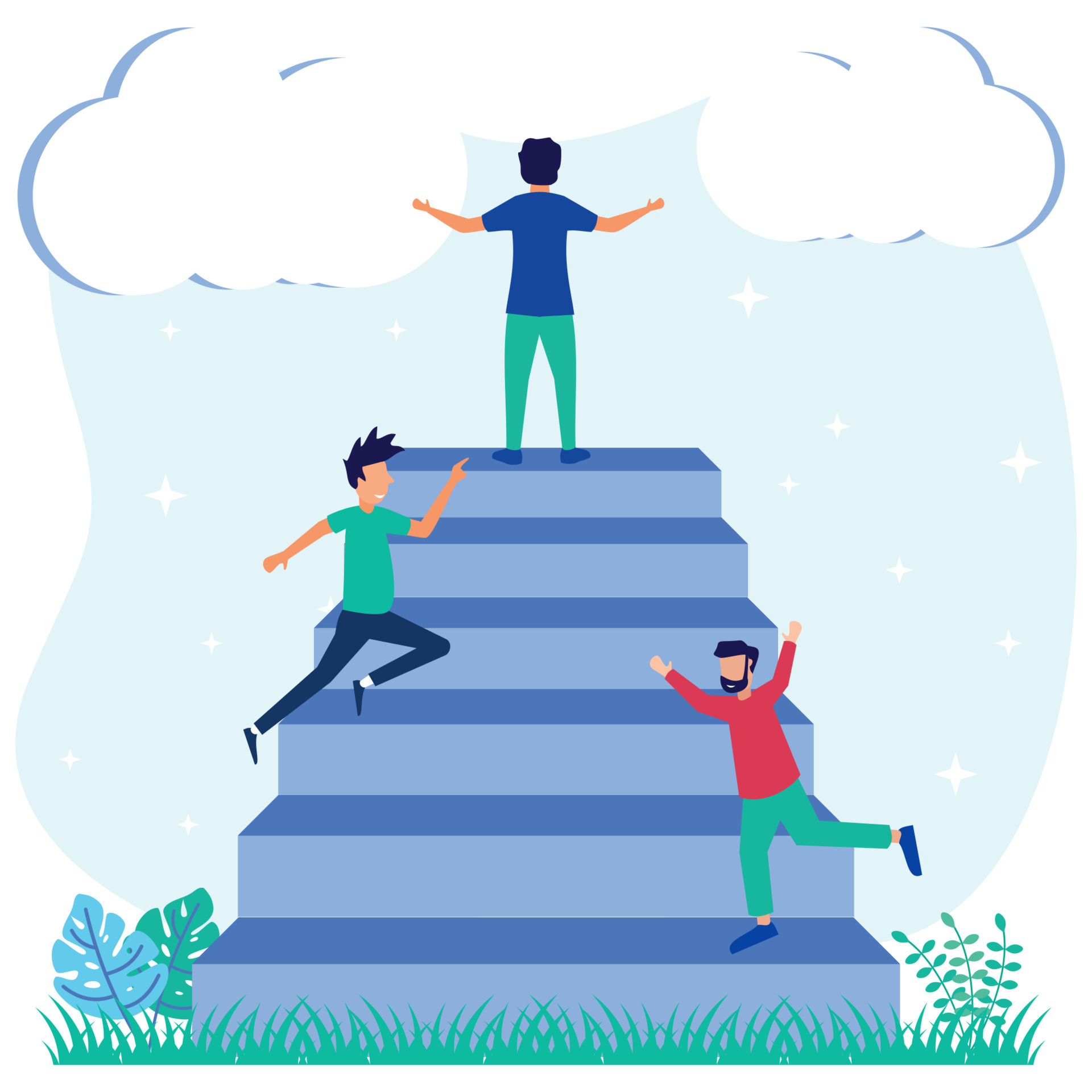 Illustration vector graphic cartoon character of Ambitious achievement and success 5765998 Vector Art at Vecteezy Illustration vector graphic cartoon character of Ambitious achievement and success 5765998 Vector Art at Vecteezy