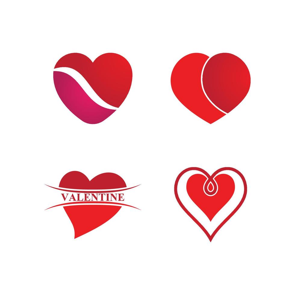 logotipo del día de san valentín vector