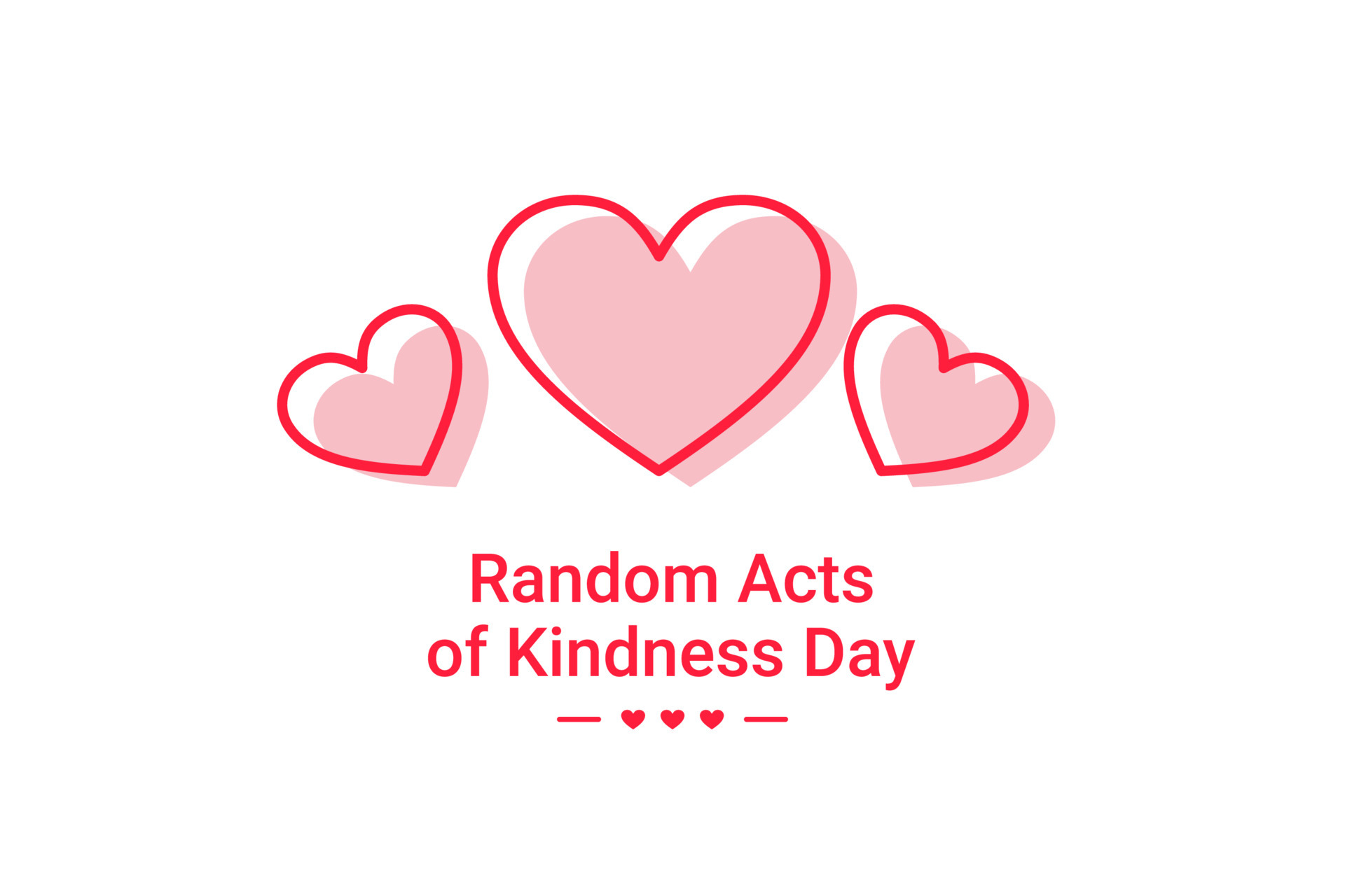 Random Acts Of Kindness Day Vector Art, Icons, and Graphics for Free Download