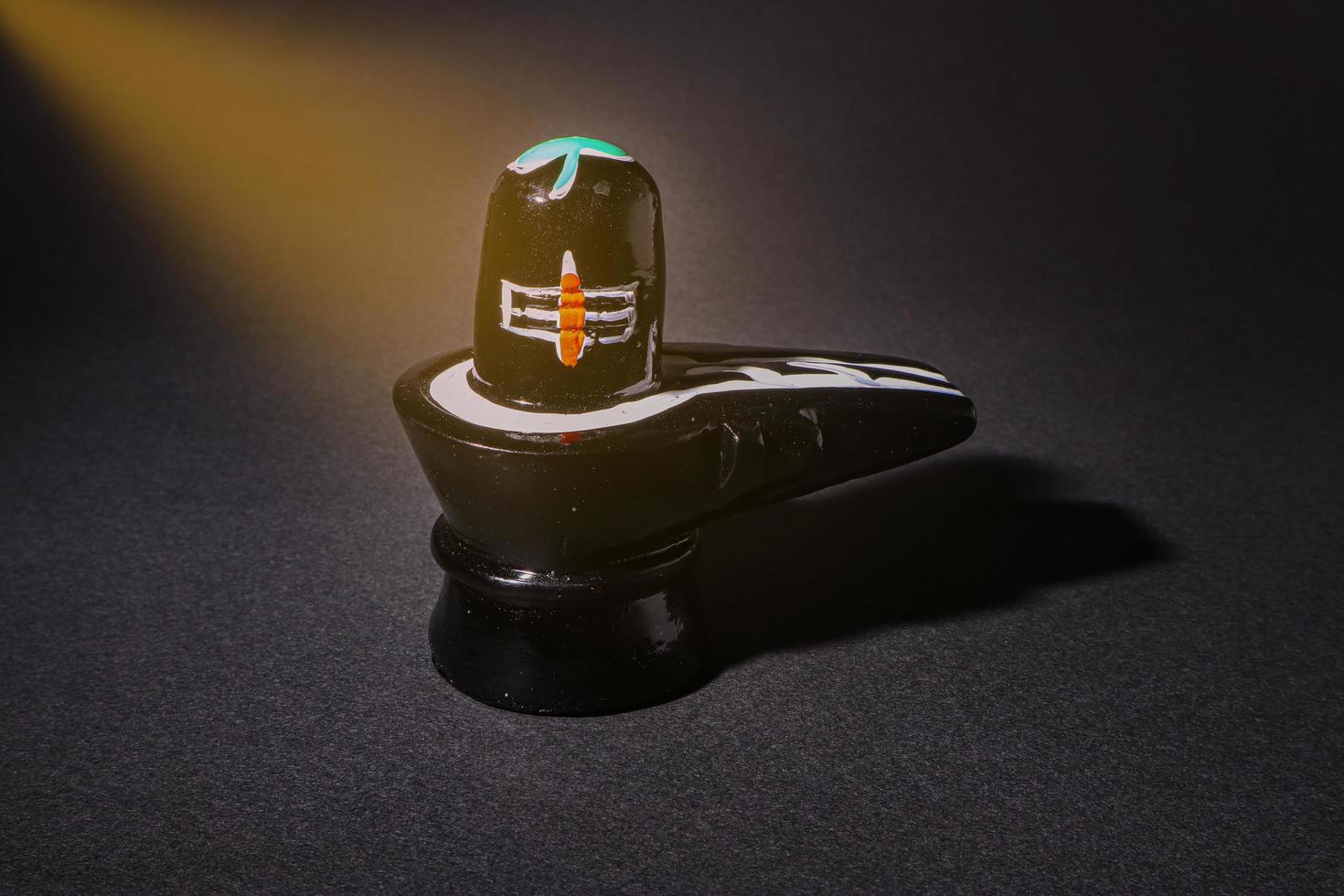 Maha Shivratri Shiva linga Background. photo