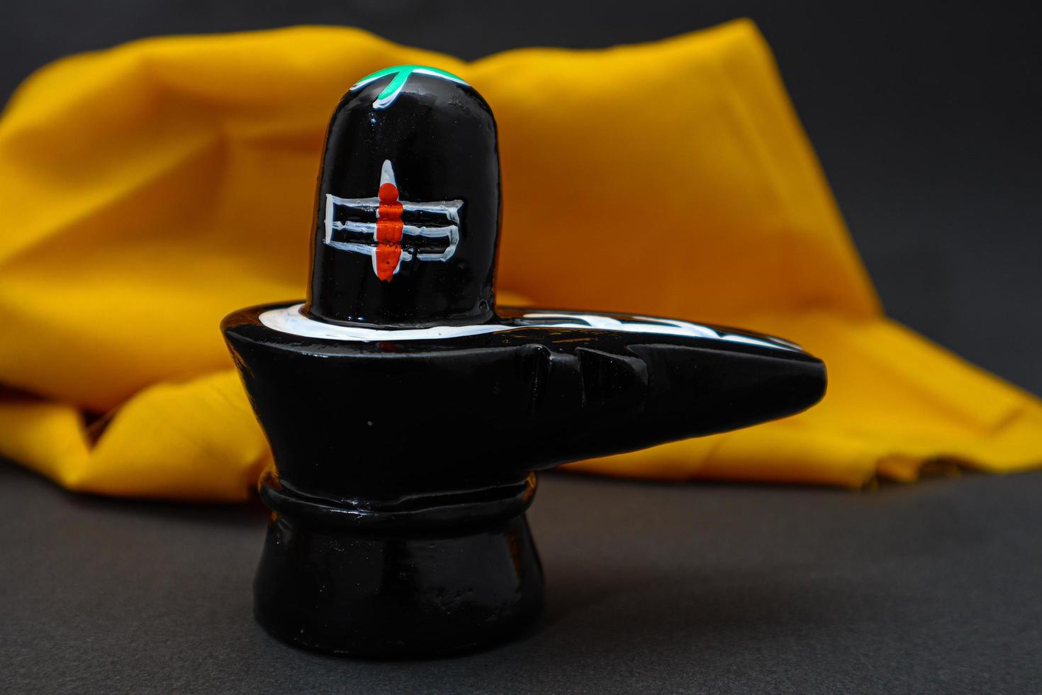 Maha Shivratri Shiva linga Background. photo