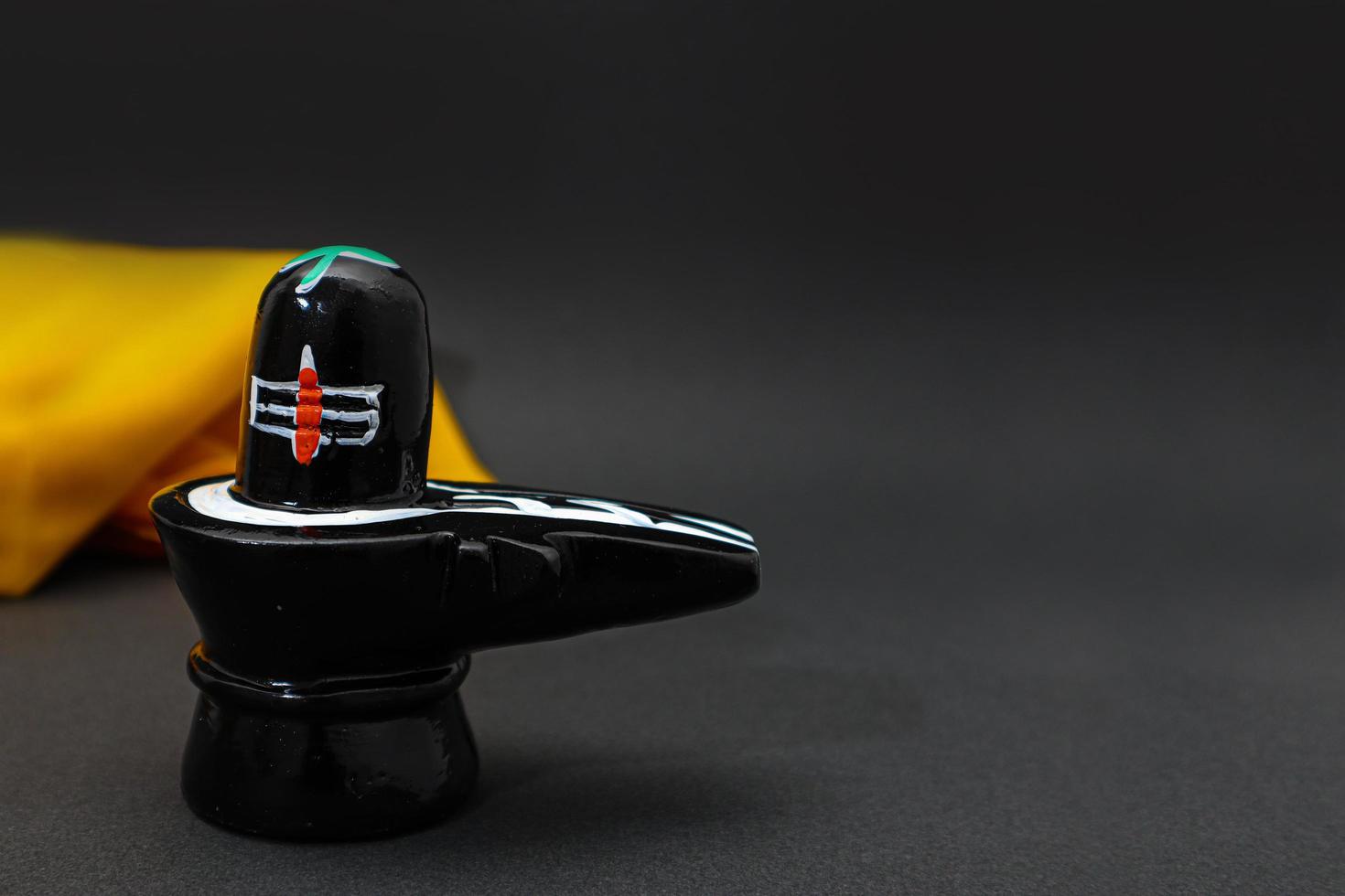 Maha Shivratri Shiva linga Background. photo