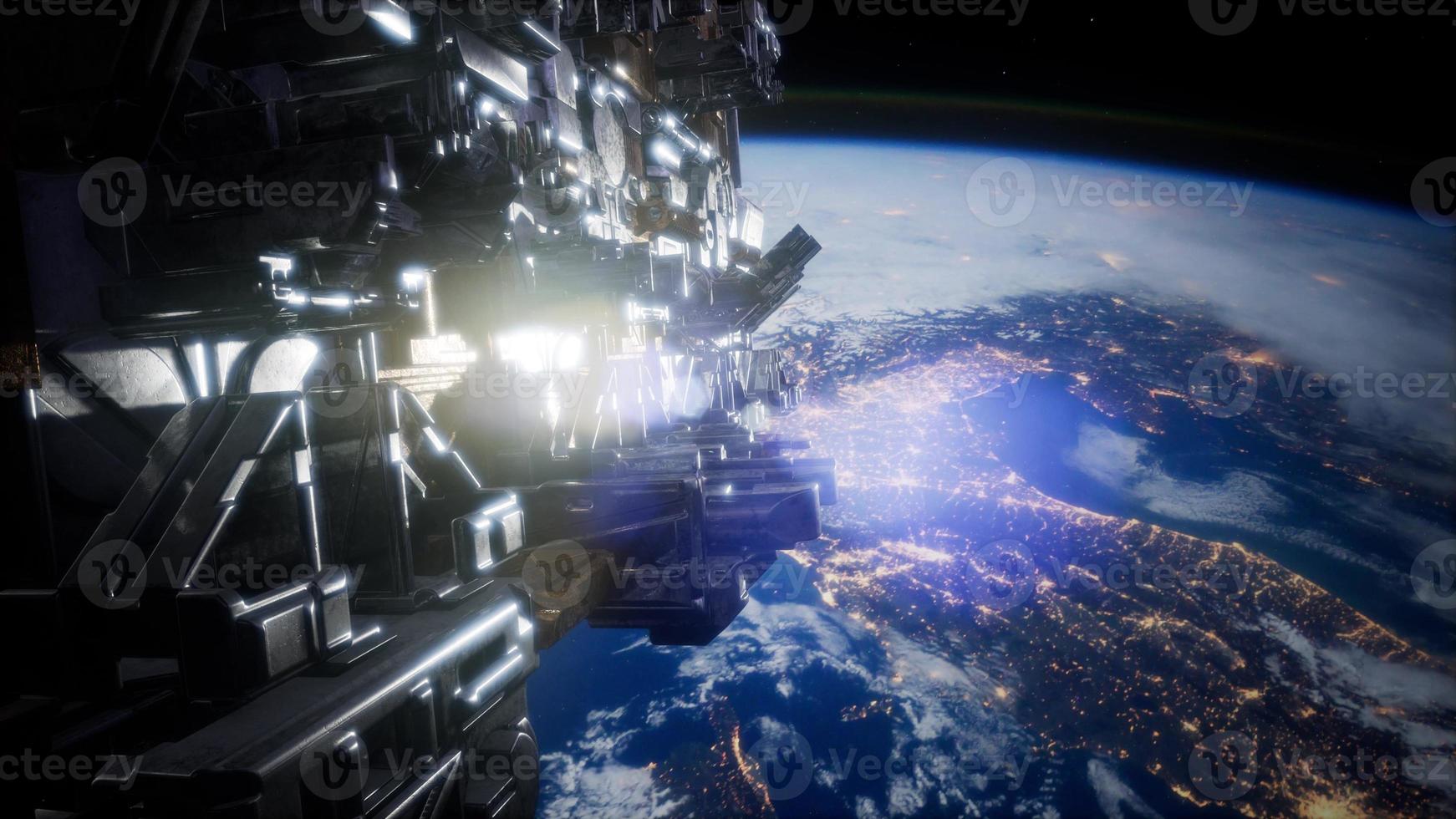 motherships taking position over Earth for a coming invasion photo