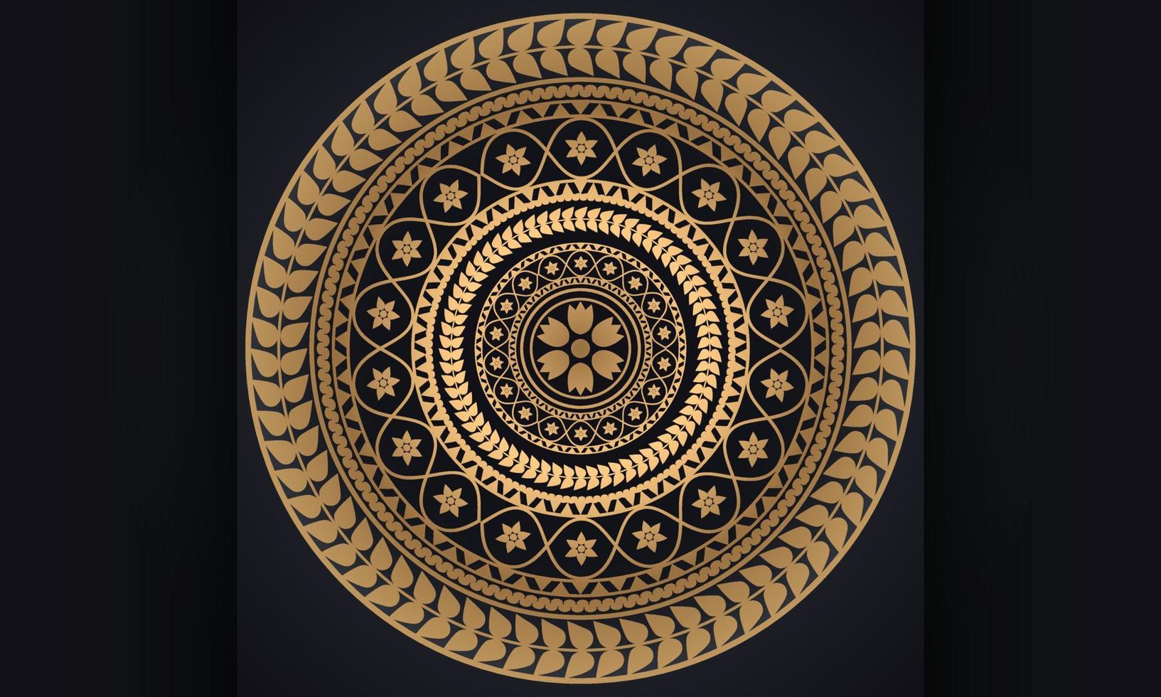 Vector Design Mandala for Your Religion, Invitation, Birthday, Wedding, Anniversary. vectorial model, pattern printing design.