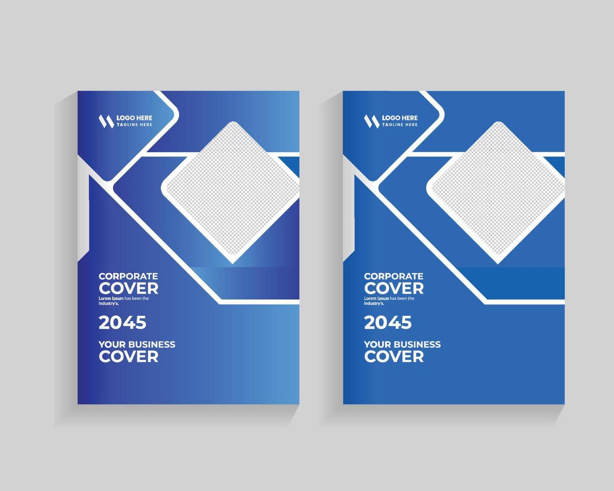 book cover geometric design vector, graphic gradient circle shape cover design, modern graphic layout cover, and report business flyers poster brochure cover template vector