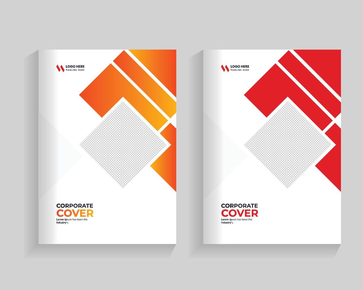 book cover geometric design vector, graphic gradient circle shape cover design, modern graphic layout cover, and report business flyers poster brochure cover template vector