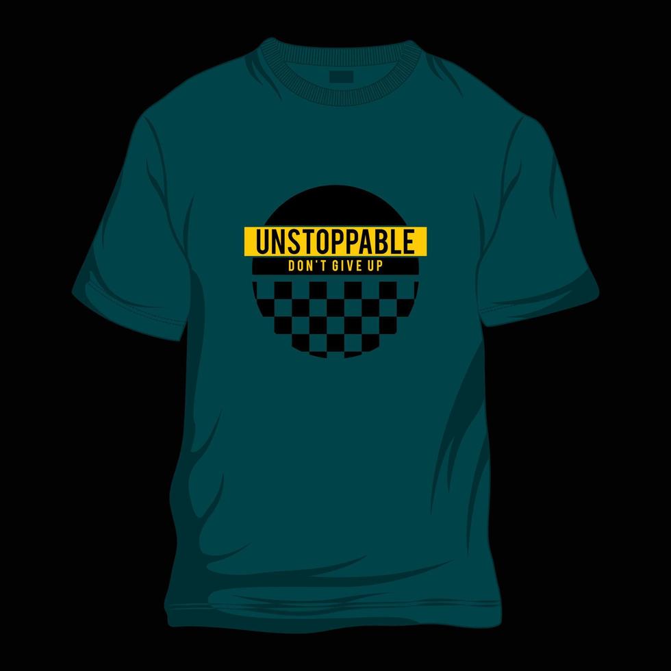 mockup vector t shirt and typography