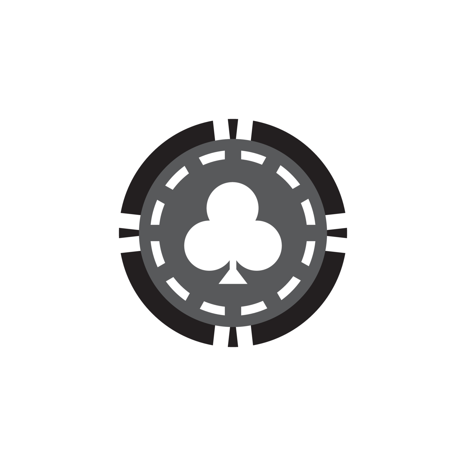 Casino chip icon poker chip vector icon logo Casino chips for ...