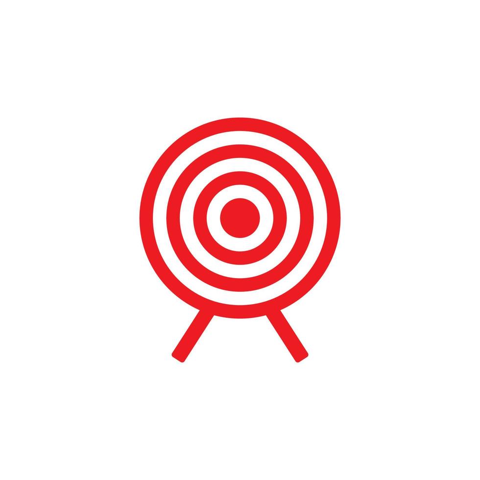 Target icon vector ilustration template