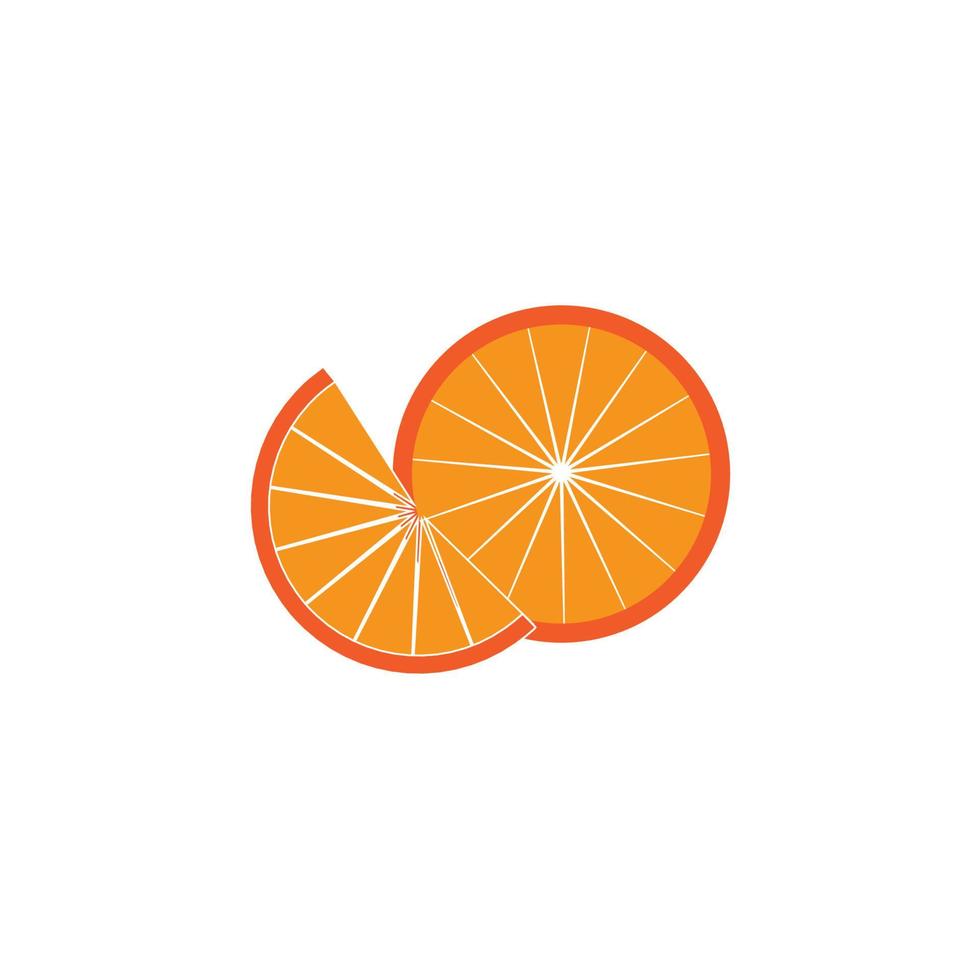 Orange logo design Vector icon illustration design