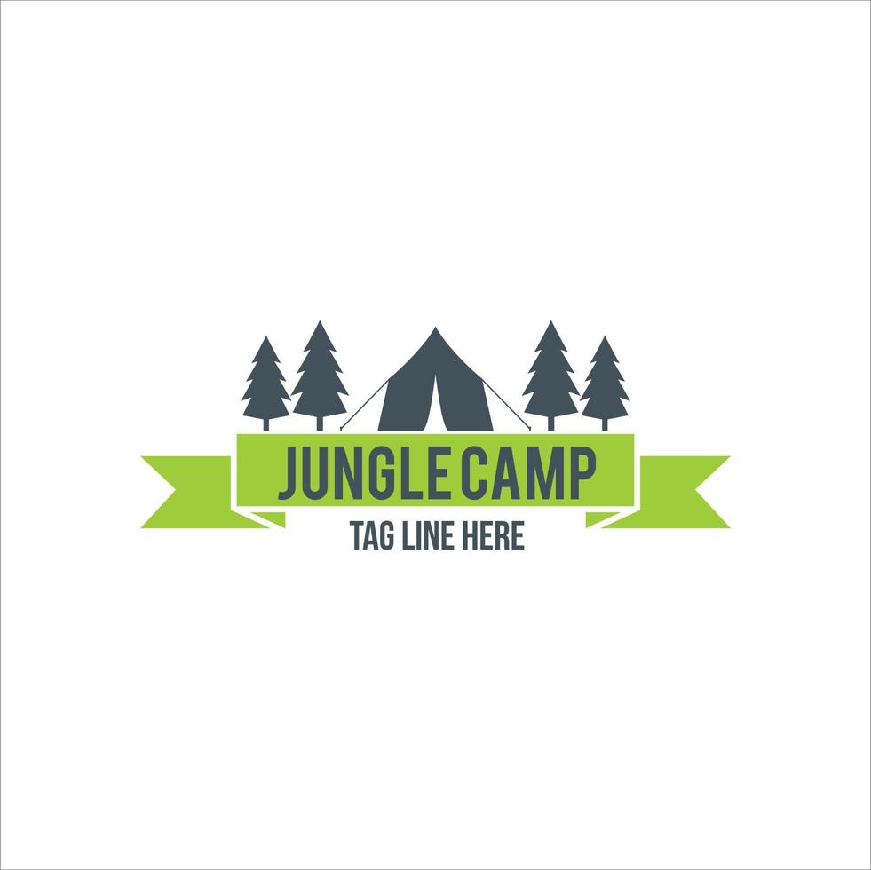 camping design and adventure in mountain nature vector