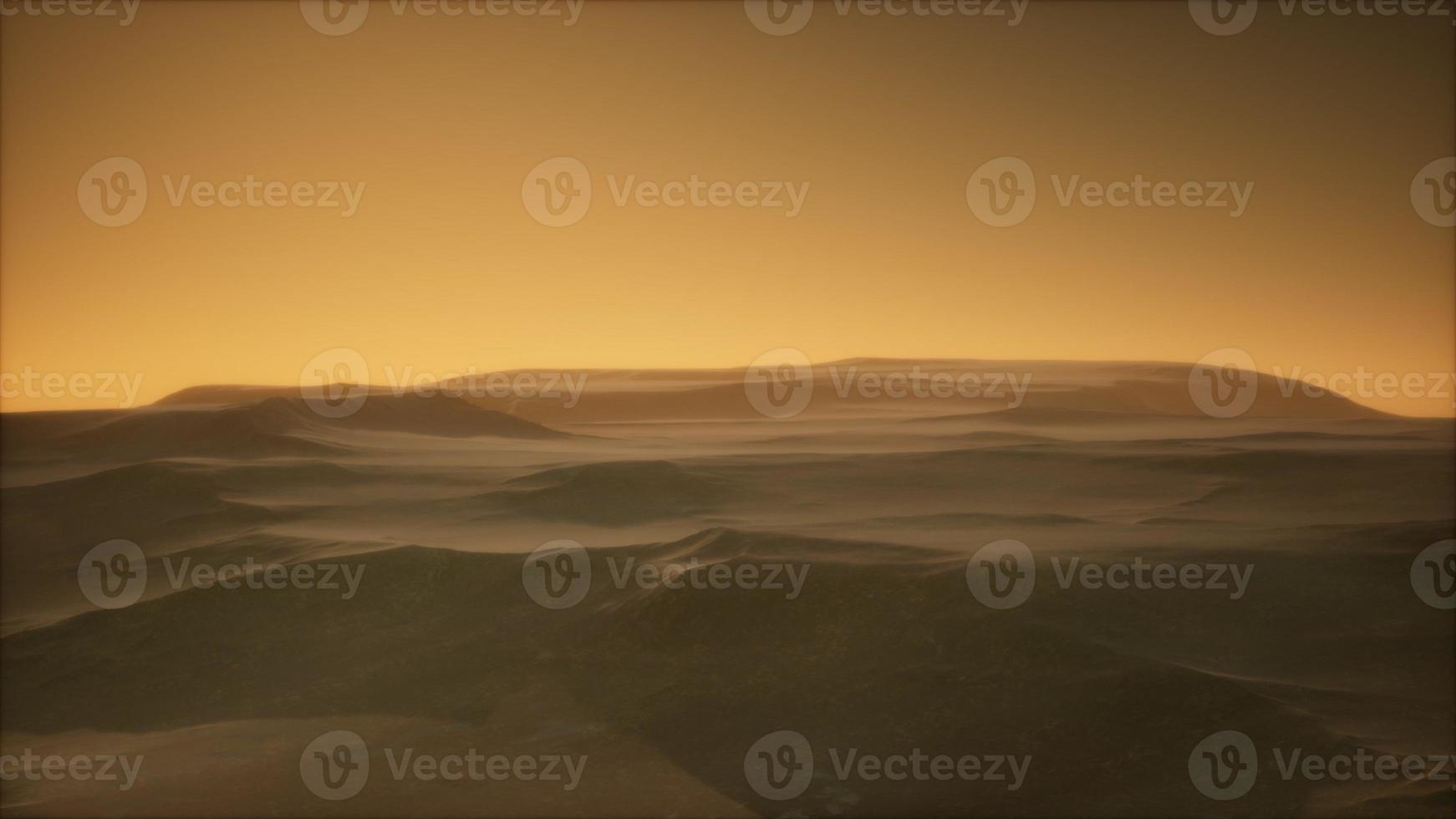 desert storm in sand desert photo