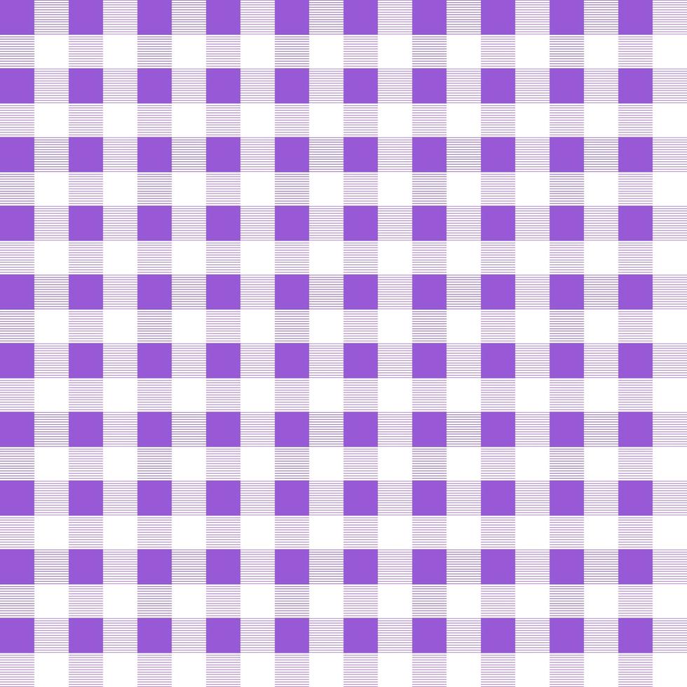 Seamless Colorful Checkered Flannel patterns of square for background. vector