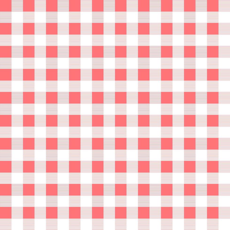 Seamless Colorful Checkered Flannel patterns of square for background. vector