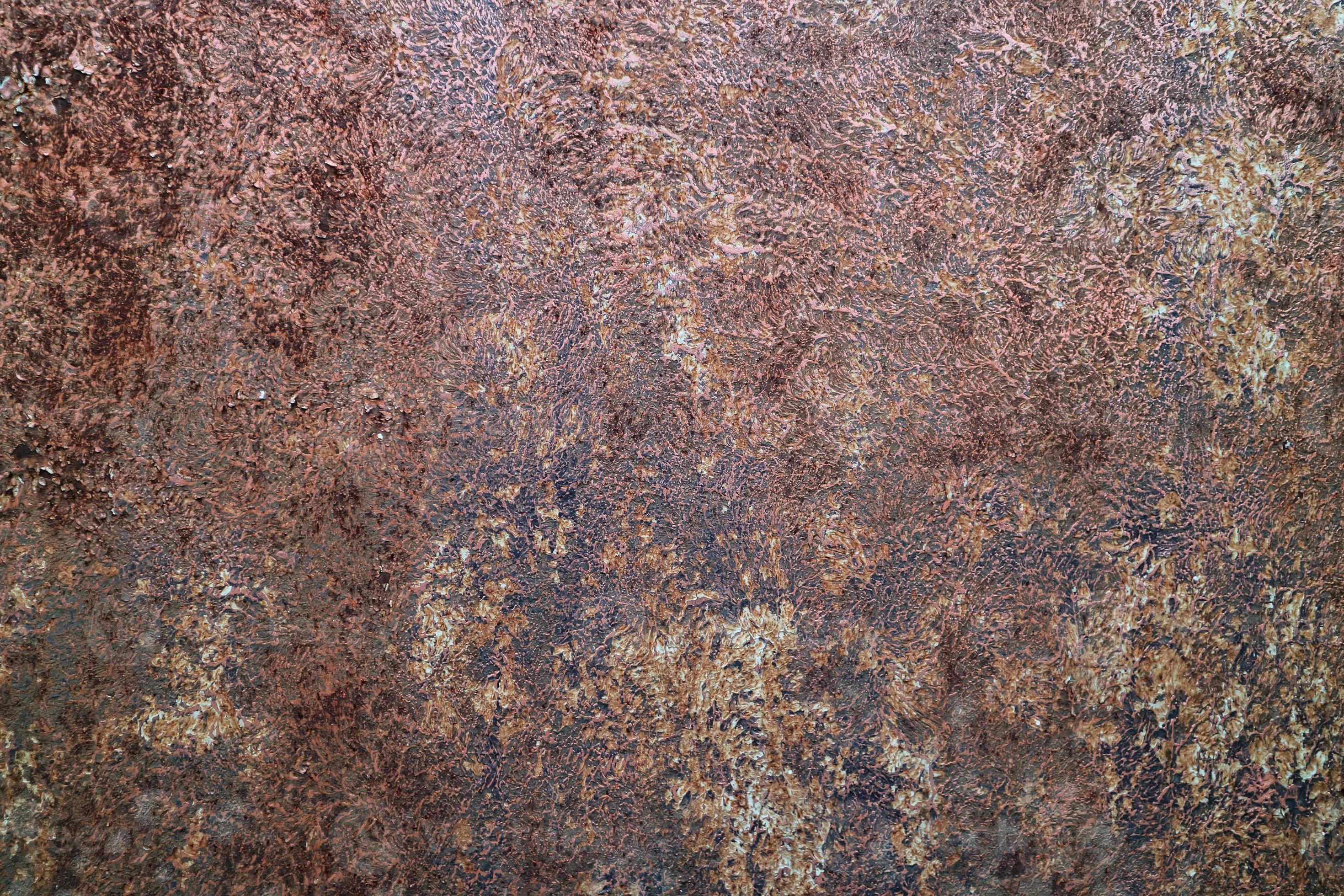 Old grunge rusty metal texture with scratches and crack. Vintage dark
