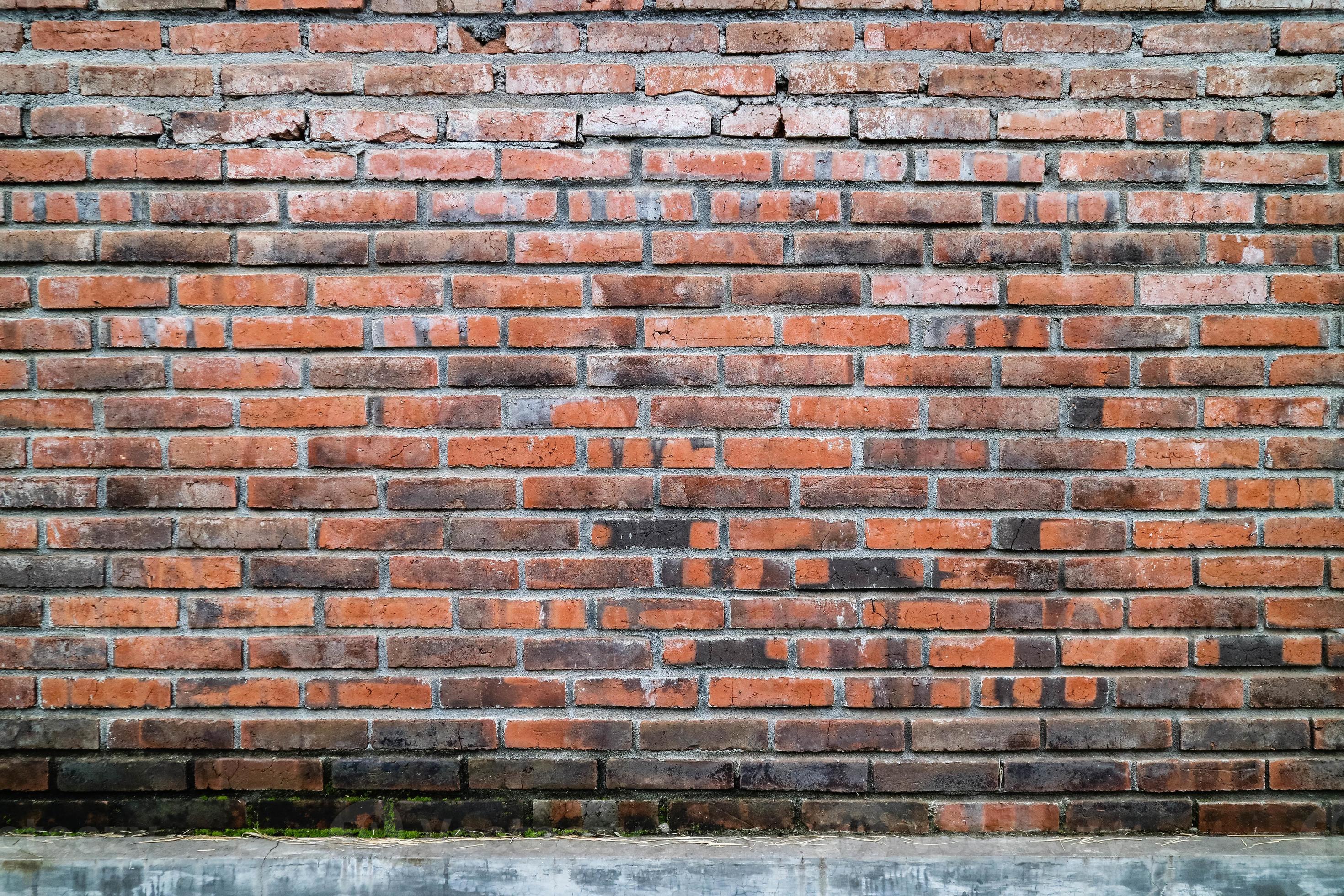 Old grunge dirty brick wall surface. Abstract tiled brick work background  and pattern. 5847712 Stock Photo at Vecteezy