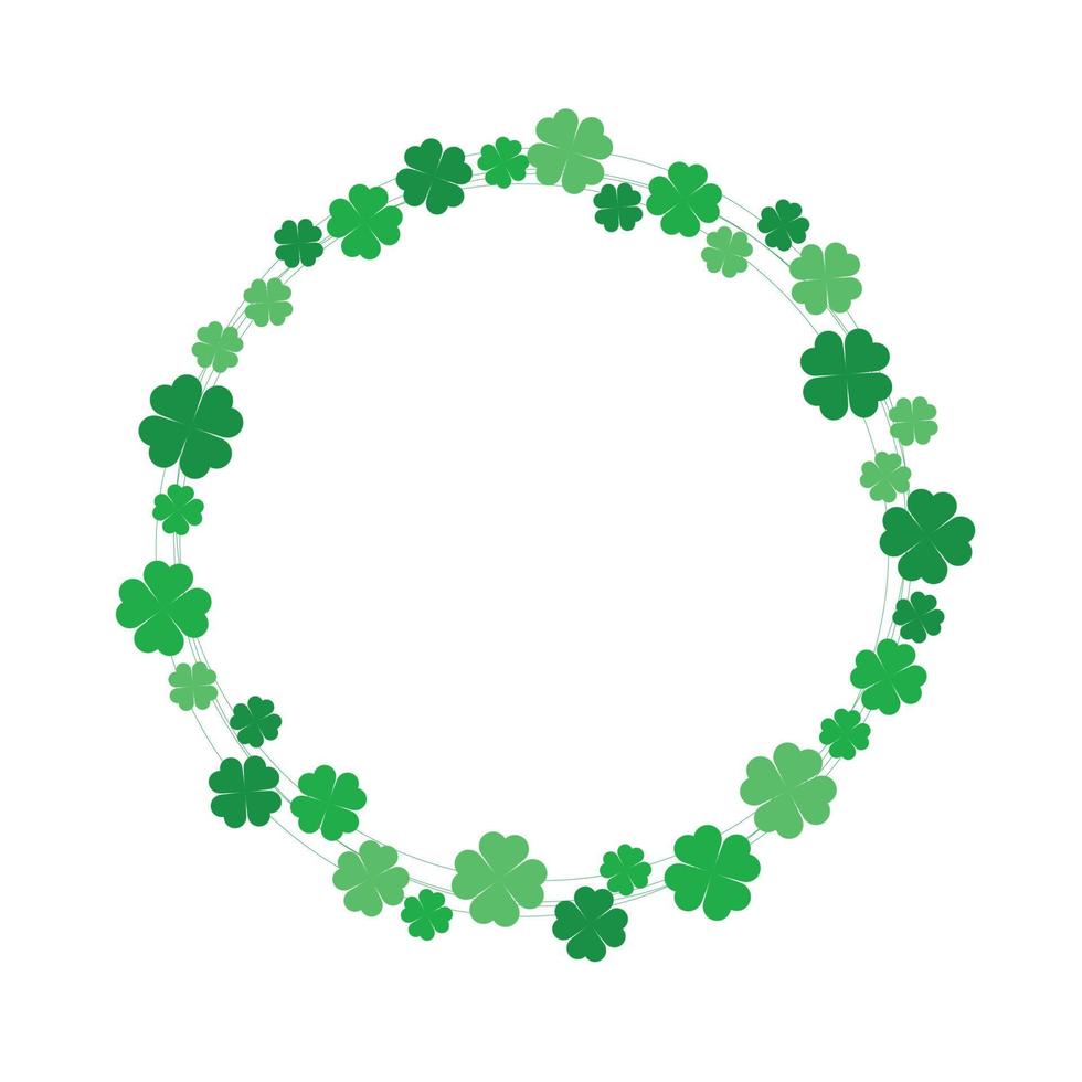 Illustration of St Patrick's Day celebration poster design element. vector