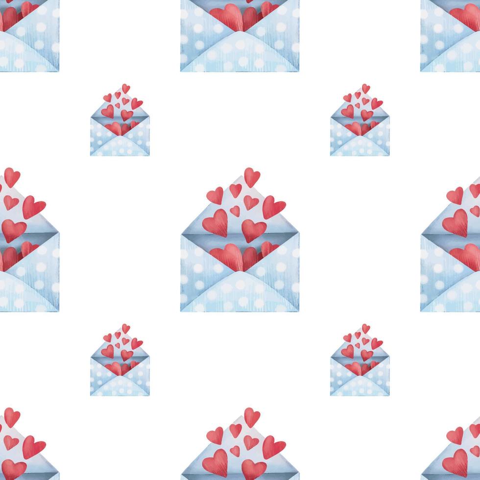 Seamless pattern of cute valentine elements. Hand drawn pencil pattern isolated on white background vector